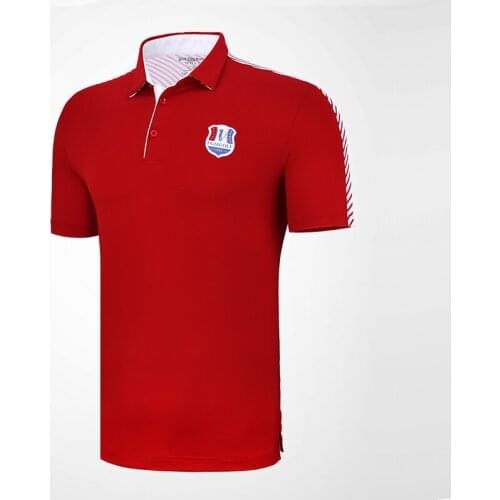 2020 PGM Golf Mens Short Sleeve T-shirt Male Quick-dry Breathable Golf Shirts Professional Soft Golf Sportswear D0746