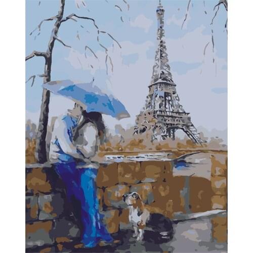 Trinity True 40x50cm No Frame Diy Painting By Numbers Acrylic Colorful Animals Hand Painted Oil Paint By Numbers For Home Decor