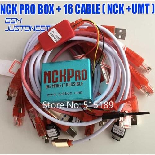 The Newest Original NCK Pro box NCK Pro 2 box (support NCK+ UMT 2 in 1)For Huawei +16cables