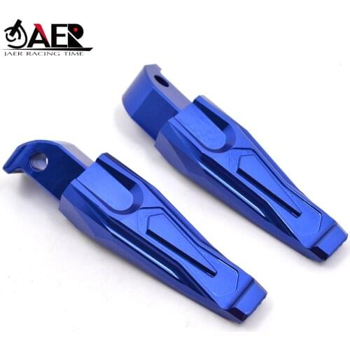 JAER Motorcycle CNC Foot Pegs Rear Passenger Footrests for Yamaha MT07 MT09 2013-2020 Tmax 500 XP500 Tmax 530 2013-2016