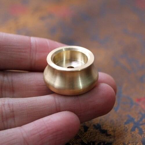 Durable Brass Incense Burner Stick Censer Holder Bowl for Home Yoga, Birthday Gift