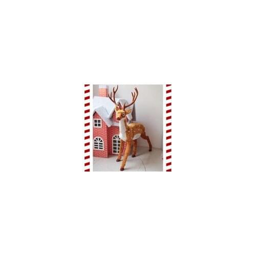 Christmas deer Elk Christmas window dressing simulation props arranged Christmas decorations holiday