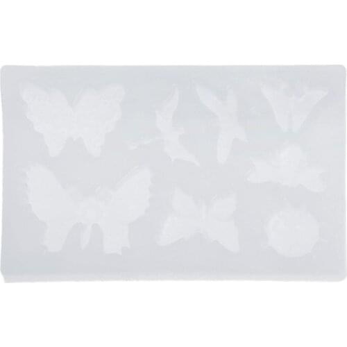 Silicone Mold Butterfly Insect DIY Jewelry Making Decoration Cake Candy Bakery