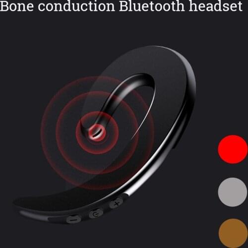 VITOG Y12 Waterproof Bone Conduction Earphones with Mic Wireless Bluetooth Sports Driving Stereo Headset for iphone Samsung