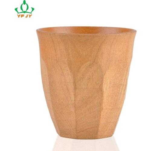 Japanese pure handmade tortoise shell wooden water cup recommended cup export quality8.5*9CM