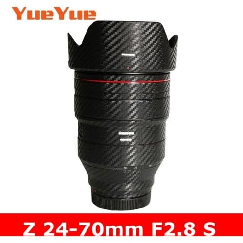 For NIKKOR Z 24-70 2.8 S Lens Sticker Protective Skin Film Kit Skin Accessories For Nikon Z 24-70mm F2.8 S