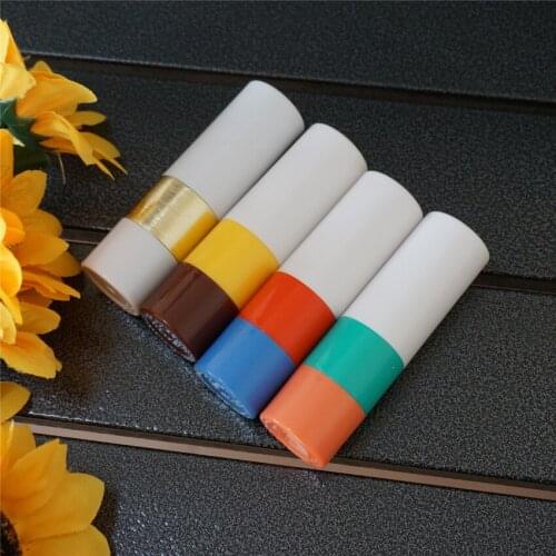 1/2/5pcs 12.1mm empty tube lip balm containers Empty Makeup lipstick tube Round color with accentuating iron lipstick tube