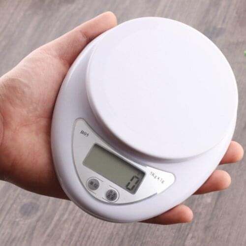 1g-5kg LCD Digital Electronic Balance Jewelry Kitchen Food Weight Gram Scale