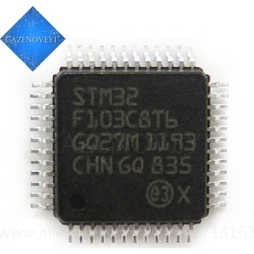 1pcs/lot STM32F103C8T6 32F103C8T6 QFP-48 In Stock