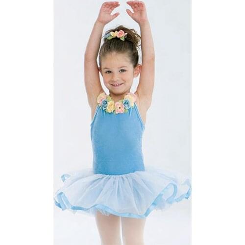 2018 New Design Ballet Dancing Suit Children Performing Wear Costumes Dance Ballet Stage Show Skirt B-2381