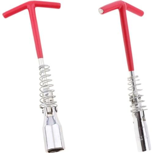 2x 16mm+21mm Motorcycle Auto Car Spark Plug Wrench Removal Tool Socket