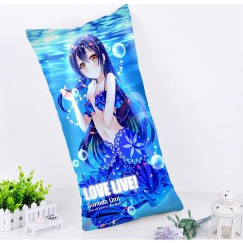 Hobby Express Pillow Case Dakimakura Rectangle Cover Love Live Anime Umi RPC74
