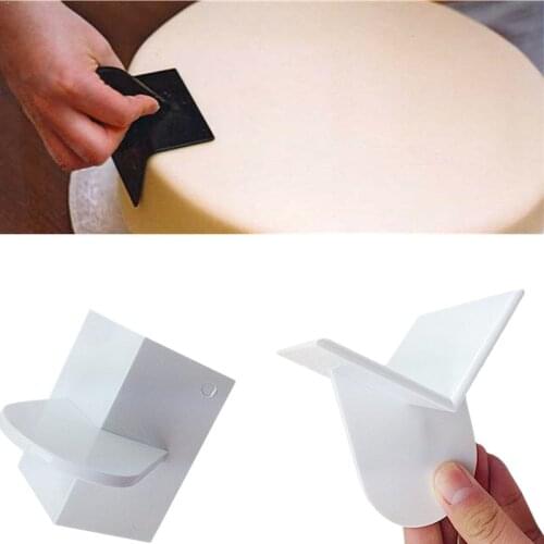 Cake Decorating Smoother Paddle Tool Sugarcraft Fondant Polisher Finisher Cake Decoration Accessories Level Rotating Cake Scrape