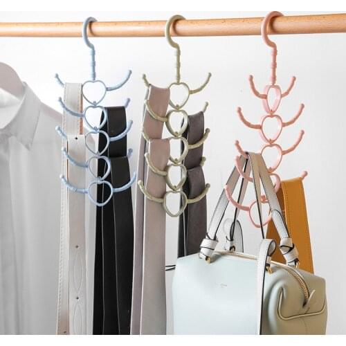 Multifunction Clothes Hangers Coat Hanger Rotatable 10-Claw Plastic Hooks Shoes Clothing Wardrobe Storage Home Storage Organizer