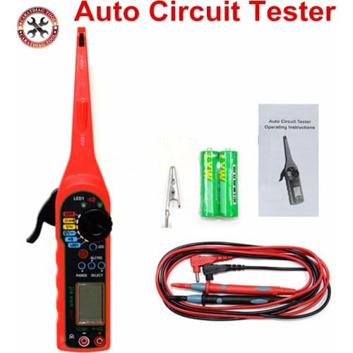 MS8211 Power Electrical Multi-function Auto Circuit Tester Multimeter Lamp Car Repair Automotive Electrical Multimeter 0V-380V