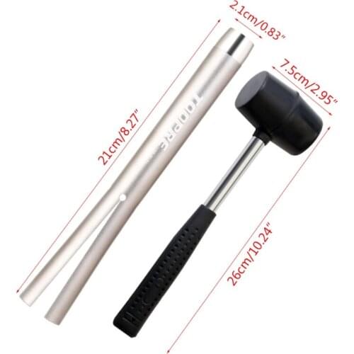 N0HA Durable Bicycle Headset Bearing Puller Bike Repair Tools Head Bottom Tube Stand Remove Accessories Tool