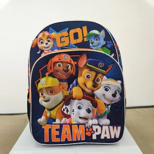 New Paw Patrol Backpack Kid Schoolbag Mashall Rubble Chase Cos Bag Large Capacity Children Bookbag Primary School Bags Kid Gift