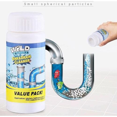 Sink And Drain Cleaner Powerful Pipe Dredging Agent Portable Pipe High Efficiency Cleaner Powder Cleaning Kitchen Tools