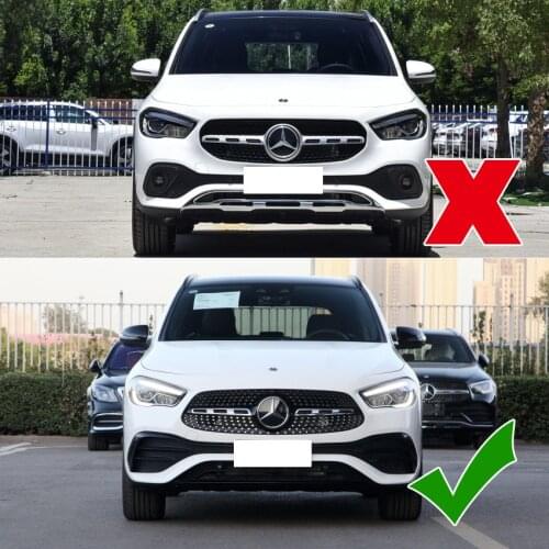 Suitable for Benz Gla H247 Amg Line 2020 + Rear Lip Tail Spoiler Diffuser Modification