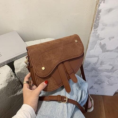 Retro handbags women bags messenger bag saddle bag 2021 New Arrival