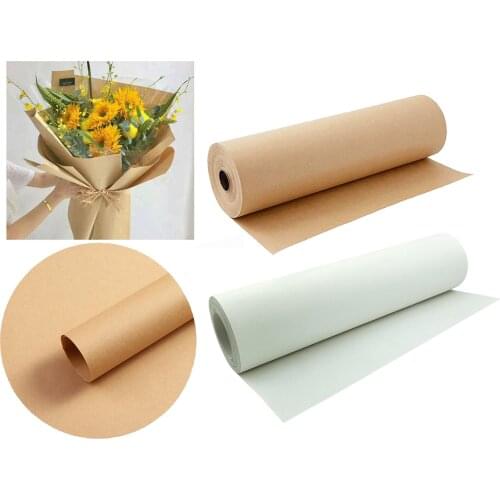 30M Arts Crafts Kraft Parcel Paper Roll for Packing And Wrapping Parcels 30cm