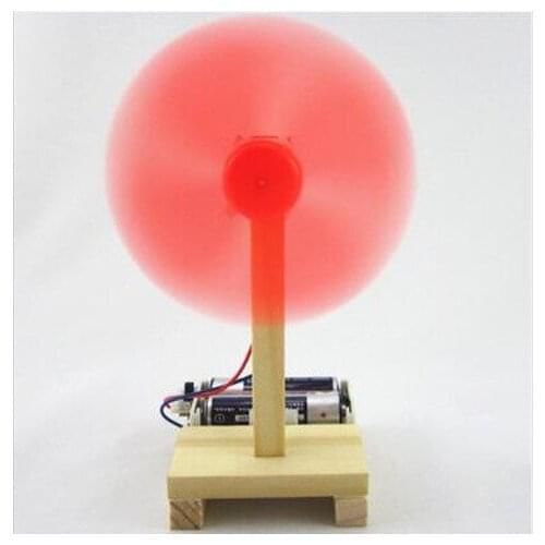 Self-made Electric Fan Primary School students diy Science and Technology small-scale production Scientific experiment Education