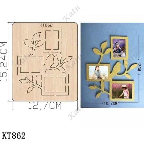 Art photo frame cutting dies 2019 new die cut &wooden dies Suitable for common die cutting machines on the market