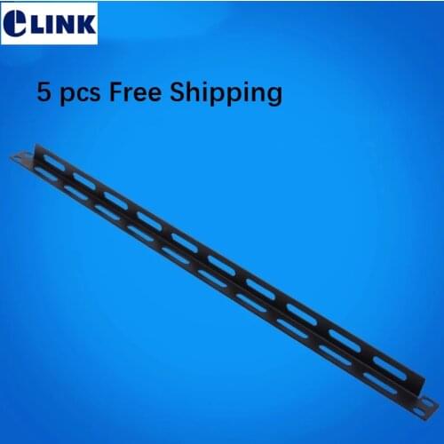 5PCS 19" 0.5U PDU Cable Management Steel for Rack Cabinets network wire organizer 2.0mm thickness 19 inch free Shipping