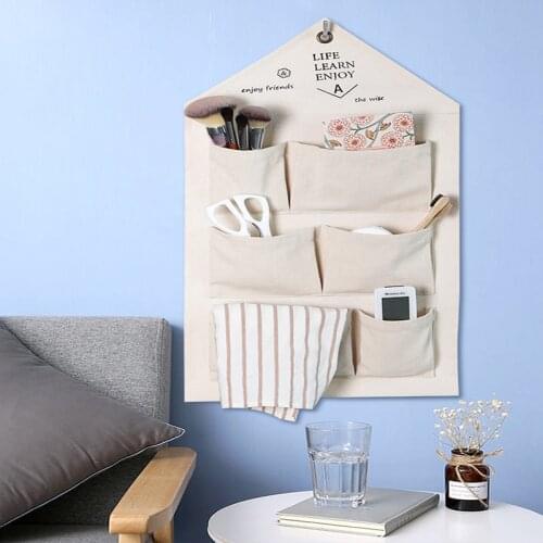 Cloth Storage Bag Packaging Косметичка Ba Шоппер Femininas Baratas Dormitory Door Wall Hanging Pocket Hanging Wall Type Сумка