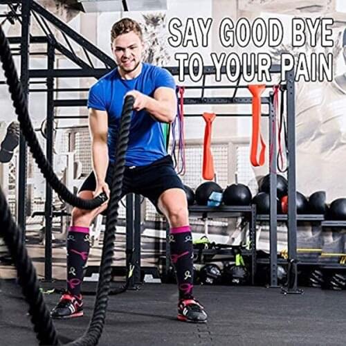 Cycling Socks Sports Compression Socks for Men and Women Durable High Quality QW