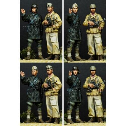 1/35 Scale Unpainted Resin Figure A Conversation in the Desert 2 figures collection figure