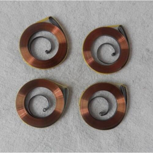 4 X STARTER REWIND SPRING FOR PARTNER HUS. CHAIN SAW 365 372 372XP YD65 6500 & MORE CHAINSAW SPIRAL SPRINGS