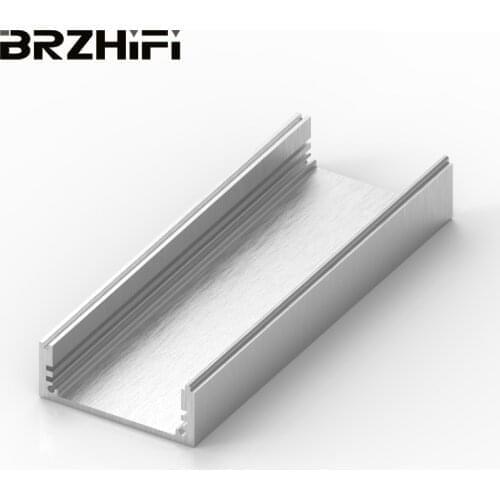 BRZHIFI Top Manufacturer Anodized 6061 Aluminum Extrusion Profile Heat Sink For LED Furniture Decoration Industry And Hardware
