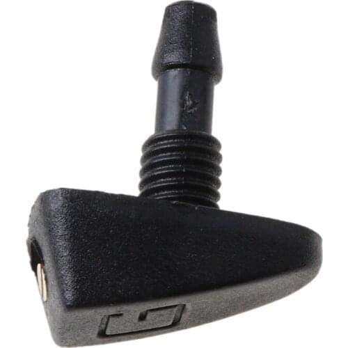 Car Universal Windshield Washer Sprinkler Head Wiper Fan Shaped Spray Nozzle