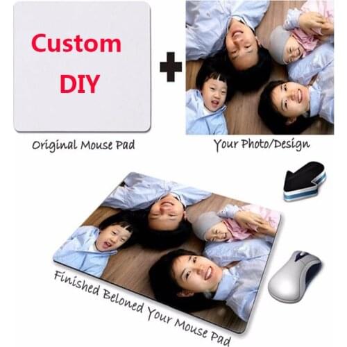 DIY Small Mouse Pad Custom Anime Mousepad Gaming Speed Desk Mat Pad Mouse Desktop Pc Gamer Rubber Carpet Game Laptop Gift Pads