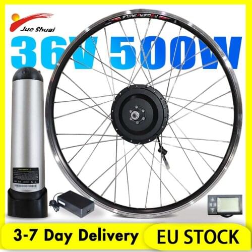 Electric Conversion Kit 36V 250W 350W 500W Water Bottle Battery 36V10AH ebike Kit 20 inch Front Motor Wheel