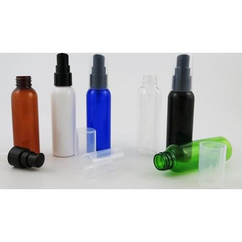 30 x New 60ML 2OZ Makeup Bathroom Liquid Cream Lotion Shampoo Pump Bottle Travel Dispenser Bottle Container For Soap Shower Gel