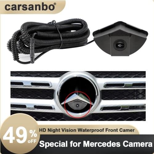 Night Vision Front View Camera for benz Big Logo Front View Camera IP67 Night Vision OEM Frontview Camera