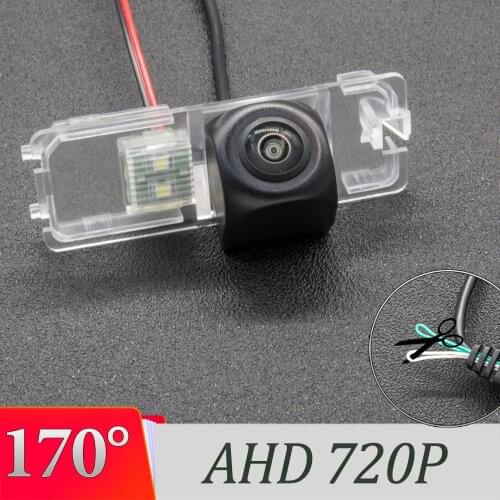 170 Degree AHD 1280*720P Vehicle Rear View Camera For volkswagen VW Golf MK6 MK7 2009-2020/Passat CC 2008-2017/Scirocco R/GTS