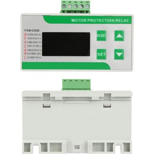 MDB-201Z 220/380V AC Digital Electric Motor Protector 2-99A Overload Phase Loss Protector with Display Wholesale
