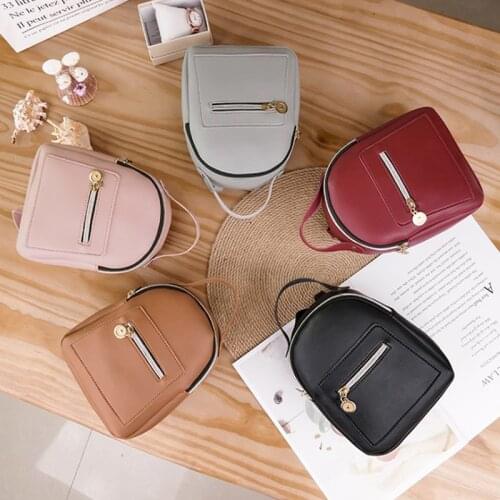 Mini Backpack Women PU Leather Shoulder Bag For Teenage Girls Kids Fashion Small Bagpack Female Ladies School Backpack