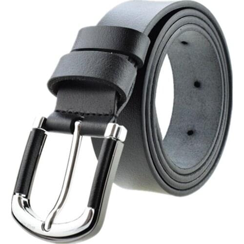 2019 Luxury Brand Belts for Men Fashion Personality Pin Buckle High Quality Genuine Leather Business Belts