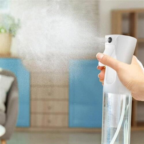 300ML Continuous Sprayer Hair Water Ultra Fine Mister Spray Bottle For Hairstyling Cleaning Gardening Plants Misting Skin Care