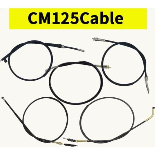 SuitableforHonda CM125 series motorcycle CM125A clutch CM125B clutch mileage speed CM125B drum brake cable disc brake cable