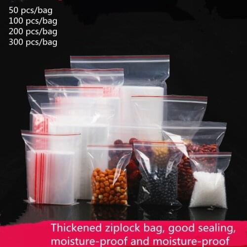 PE self-sealing transparent storage bag Sachet bonbon Candy bar gift embalagem bag Storage pouch Packaging bags Bolsas de regalo