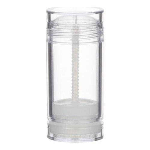 200pcs 30ml 30g AS Transparent Deodorant Stick Tube