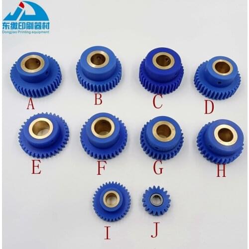 Komori Gear 31/36/38/40 Teeth Offset Printing Machinery Spare Parts Different Size