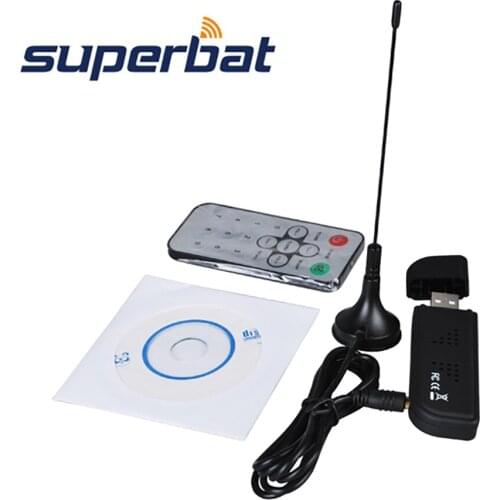 Superbat FM DAB USB DVB-T RTL2832U+R820T Antenna MCX Plug Connector 120cm Cable Wireless TV Antenna Aerial