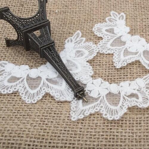 High quality lace cloth labeling lace Brooch patch DIY handmade accessories 2018 hot sale