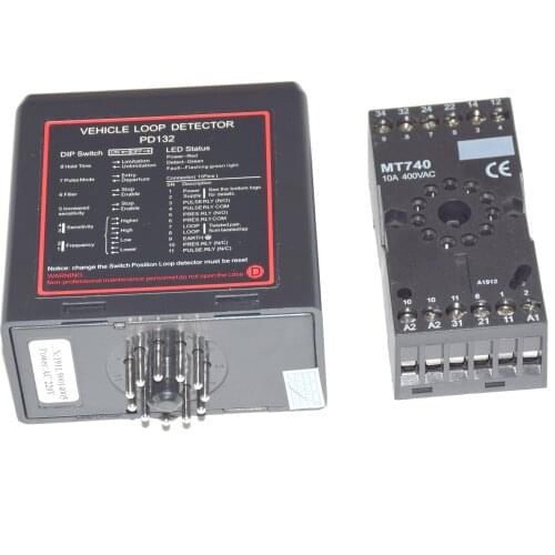 10pcs/lot Low-prices Spot !!! Car Detector Signal Control Loop Detector PD132A Vehicle inspection device for Packing Systrem